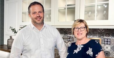 Möbel Voigt: Geschäftsführer Hannes und Christina Voigt.