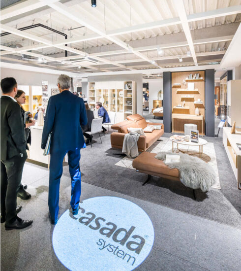 Die MArke casada präsentiert auf der Ordermesse 2024 vom Alliance-Verband