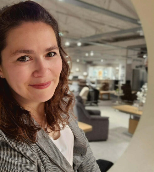 Nahaufnahme von Victoria Moog, Geschäftsführung Möbelmarkt Leinefelde