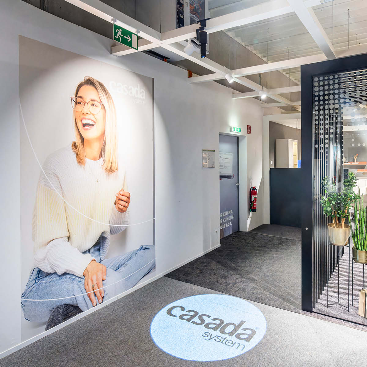 Einheitliche Markenkommunikation: Eigenmarke casada® als Konzept-Unterstützung.