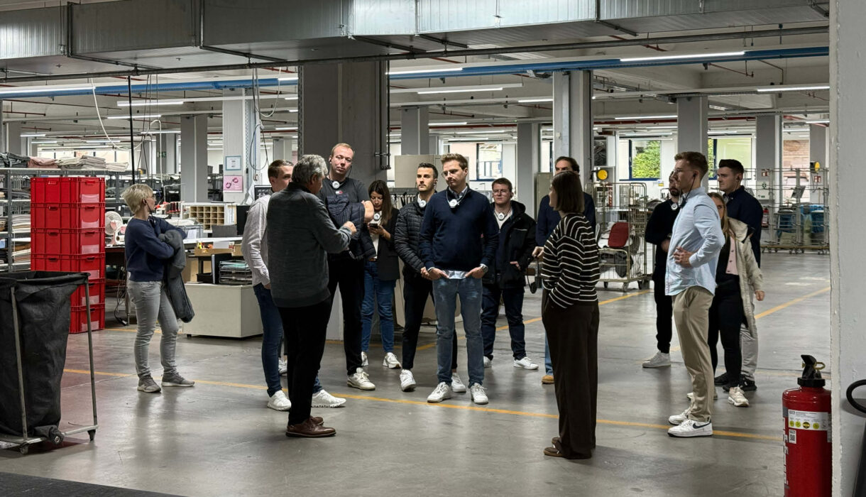 Führung auf der ANG bei Himolla.