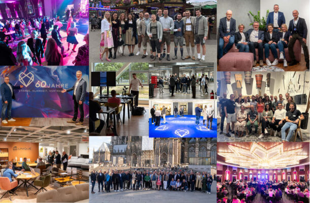 Kollage der Geschehnisse und Events des Jahres 2025 – Jahresrückblick 2025