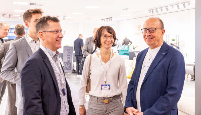 Glückliche Besucher der Ordermesse 2025