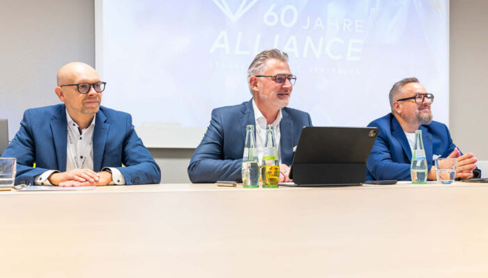 Marko Steinmeier und Marc Mispelkamp auf der Presseveranstaltung der Ordermesse 2025