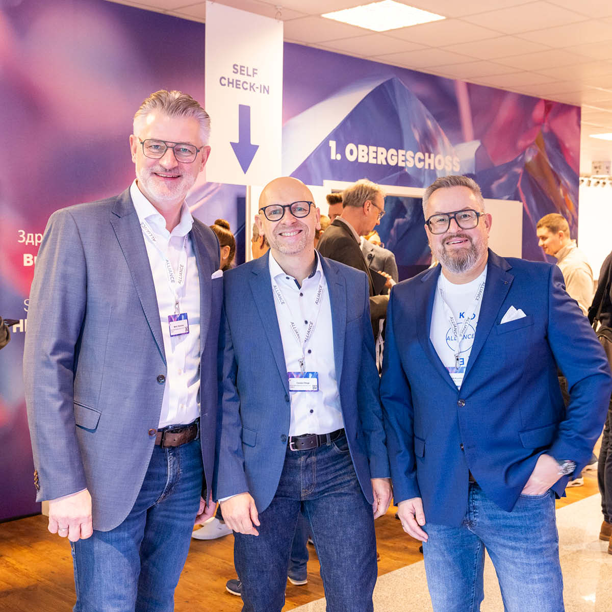 v.l.n.r: Marko Steinmeier, Carsten Ringe und Marc Mispelkamp