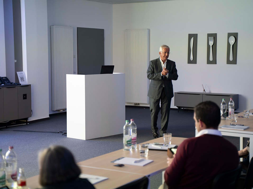Präsentation bei einer Prisma Tagung im Alliance Verband